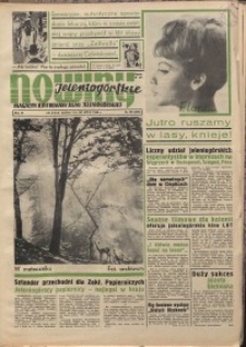 Nowiny Jeleniog&oacute;rskie : magazyn ilustrowany ziemi jeleniog&oacute;rskiej, R. 9, 1966, nr 28 (433)