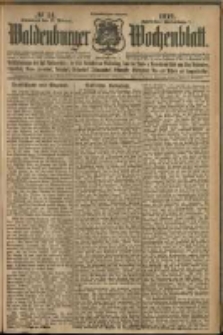 Waldenburger Wochenblatt, Jg. 58, 1912, nr 14