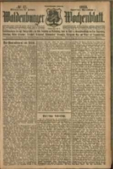 Waldenburger Wochenblatt, Jg. 58, 1912, nr 17