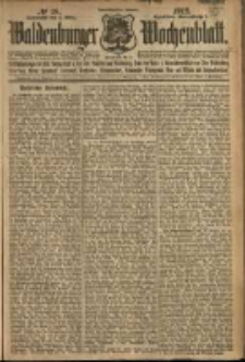 Waldenburger Wochenblatt, Jg. 58, 1912, nr 18