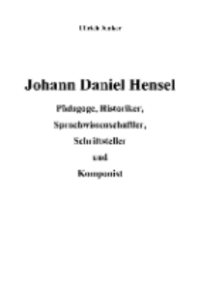 Johann Daniel Hensel [Dokument elektroniczny]