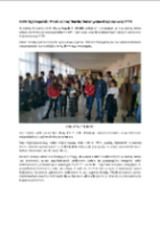 XLVII Ogólnopolski Młodzieżowy Turniej Turystyczno-Krajoznawczy PTTK [Dokument elektroniczny]