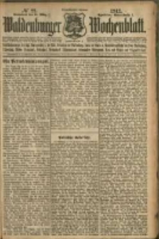 Waldenburger Wochenblatt, Jg. 58, 1912, nr 22