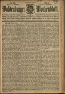 Waldenburger Wochenblatt, Jg. 58, 1912, nr 25
