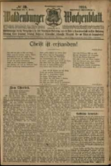 Waldenburger Wochenblatt, Jg. 58, 1912, nr 29
