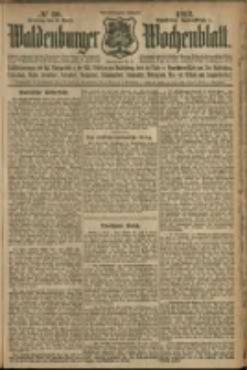 Waldenburger Wochenblatt, Jg. 58, 1912, nr 30