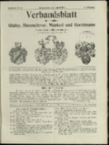 Verbandsblatt der Familien Glafey, Hasenclever, Mentzel und Gerstmann, Jg. 6, 1916, nr 14