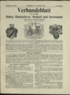 Verbandsblatt der Familien Glafey, Hasenclever, Mentzel und Gerstmann, Jg. 9, 1918, nr 20/21