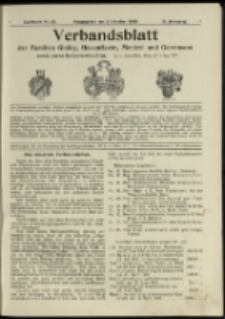 Verbandsblatt der Familien Glafey, Hasenclever, Mentzel und Gerstmann, Jg. 11, 1920, nr 25