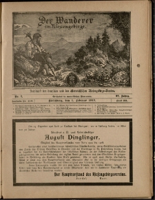 Der Wanderer im Riesengebirge, 1917, nr 2