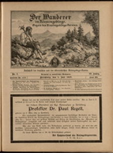 Der Wanderer im Riesengebirge, 1917, nr 7
