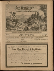 Der Wanderer im Riesengebirge, 1917, nr 8