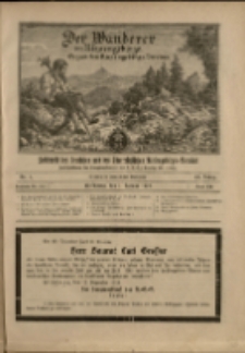 Der Wanderer im Riesengebirge, 1919, nr 1