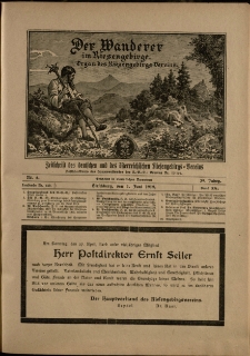 Der Wanderer im Riesengebirge, 1919, nr 6