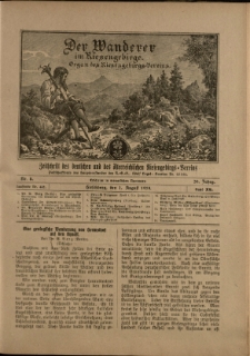 Der Wanderer im Riesengebirge, 1919, nr 8