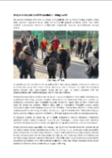 Wizyta w Zespole Szkół Przyrodniczo-Usługowych [Dokument elektroniczny]