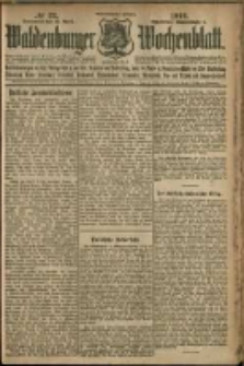 Waldenburger Wochenblatt, Jg. 58, 1912, nr 31