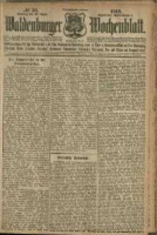 Waldenburger Wochenblatt, Jg. 58, 1912, nr 36