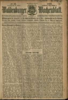 Waldenburger Wochenblatt, Jg. 58, 1912, nr 39