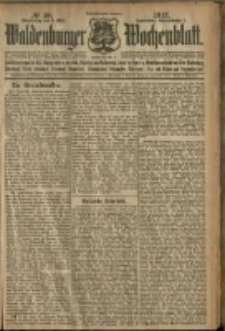 Waldenburger Wochenblatt, Jg. 58, 1912, nr 40