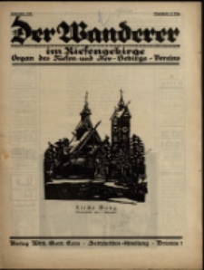 Der Wanderer im Riesengebirge, 1927, nr 9