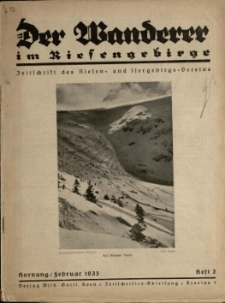 Der Wanderer im Riesengebirge, 1935, nr 2