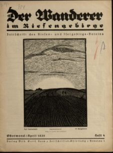 Der Wanderer im Riesengebirge, 1935, nr 4