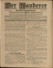 Der Wanderer im Riesengebirge, 1922, nr 11