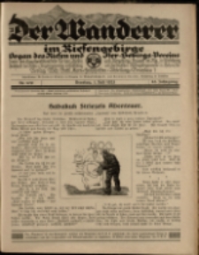 Der Wanderer im Riesengebirge, 1923, nr 7