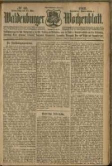 Waldenburger Wochenblatt, Jg. 58, 1912, nr 46