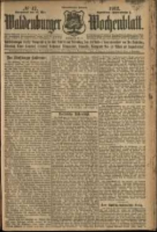 Waldenburger Wochenblatt, Jg. 58, 1912, nr 47