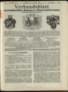 Verbandsblatt der Familien Glafey, Hasenclever, Mentzel und Gerstmann, Jg. 20, 1929, nr 51