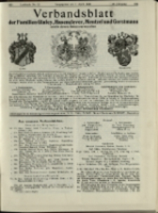 Verbandsblatt der Familien Glafey, Hasenclever, Mentzel und Gerstmann, Jg. 20, 1930, nr 52