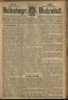 Waldenburger Wochenblatt, Jg. 58, 1912, nr 54