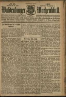 Waldenburger Wochenblatt, Jg. 58, 1912, nr 57