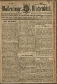Waldenburger Wochenblatt, Jg. 58, 1912, nr 58