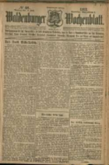 Waldenburger Wochenblatt, Jg. 58, 1912, nr 60