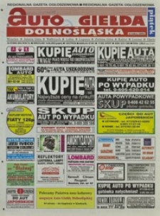 Auto Giełda Dolnośląska : regionalna gazeta ogłoszeniowa, 2002, nr 57 (893) [14.06]