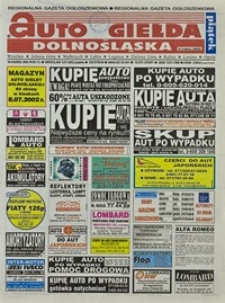 Auto Giełda Dolnośląska : regionalna gazeta ogłoszeniowa, 2002, nr 64 (900) [5.07]