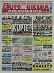 Auto Giełda Dolnośląska : regionalna gazeta ogłoszeniowa, 2002, nr 69 (905) [19.07]