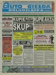 Auto Giełda Dolnośląska : regionalna gazeta ogłoszeniowa, 2002, nr 81 (917) [20.08]