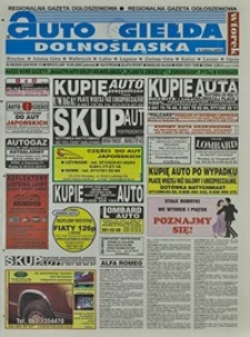 Auto Giełda Dolnośląska : regionalna gazeta ogłoszeniowa, 2002, nr 88 (924) [10.09]