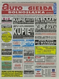 Auto Giełda Dolnośląska : regionalna gazeta ogłoszeniowa, 2002, nr 89 (925) [13.09]