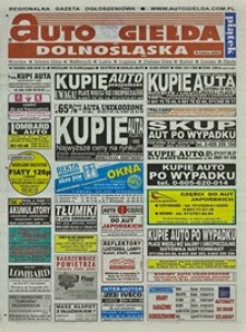 Auto Giełda Dolnośląska : regionalna gazeta ogłoszeniowa, 2002, nr 102 (938) [18.10]