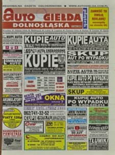 Auto Giełda Dolnośląska : regionalna gazeta ogłoszeniowa, 2002, nr 116 (952) [29.11]