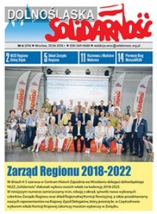 Dolnośląska Solidarność, 2018, nr 6 (394)