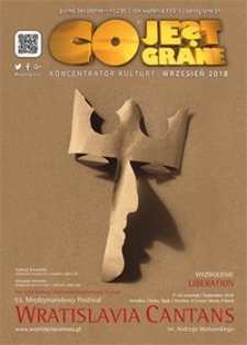 Co Jest Grane : koncentrator kultury, 2018, nr 295 wrzesień