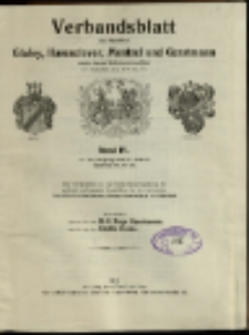 Verbandsblatt der Familien Glafey, Hasenclever, Mentzel und Gerstmann. Band IV. : 17.-21. Jahrgang 1926/27-1930/31. Laufende Nr. 41-54