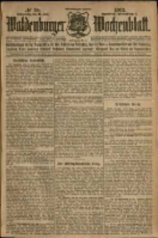 Waldenburger Wochenblatt, Jg. 58, 1912, nr 70