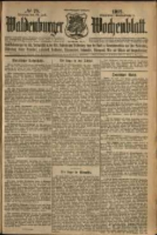 Waldenburger Wochenblatt, Jg. 58, 1912, nr 78